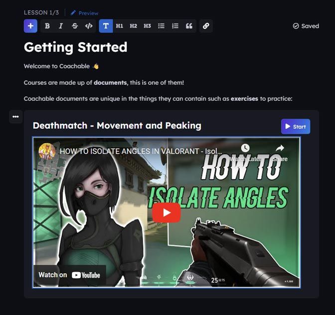 Instant Course Builder